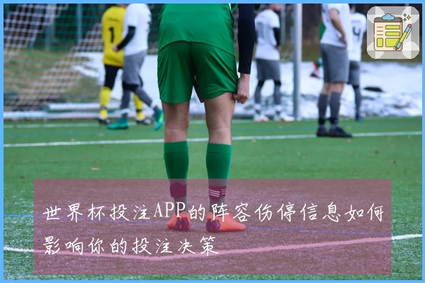 世界杯投注APP的阵容伤停信息如何影响你的投注决策
