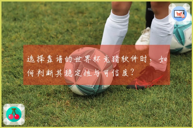 选择靠谱的世界杯竞猜软件时，如何判断其稳定性与可信度？