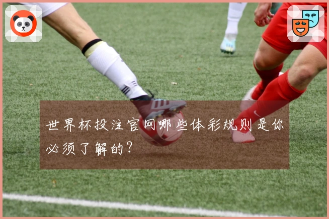 世界杯投注官网哪些体彩规则是你必须了解的？