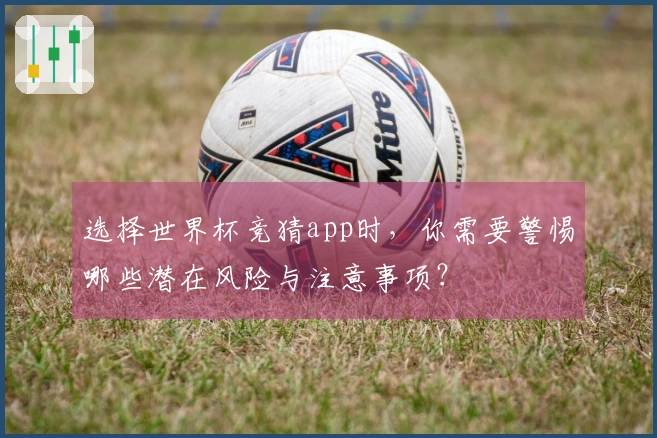 选择世界杯竞猜app时，你需要警惕哪些潜在风险与注意事项？